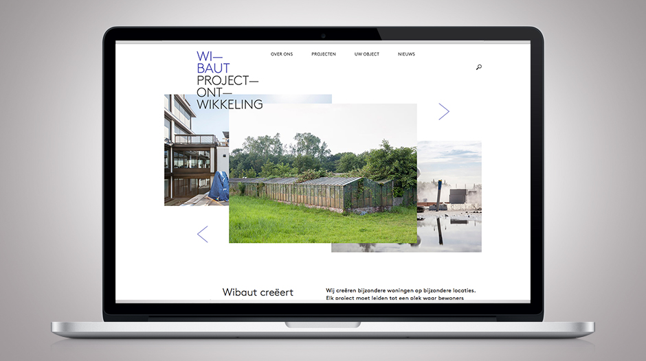Wibaut - Coordinatie communicatie - Website
